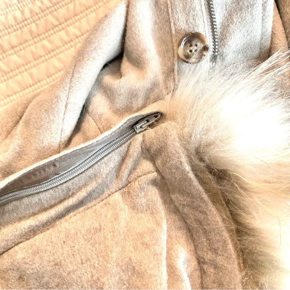 Schneider’s of Salzburg NWT wool cape with fur trim hood! - Picture 16 of 16